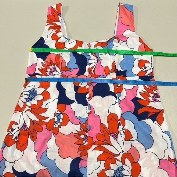 Modcloth x Barbie Retro Repercussions Babydoll Dress in Barbie Cloud Floral - Picture 10 of 10